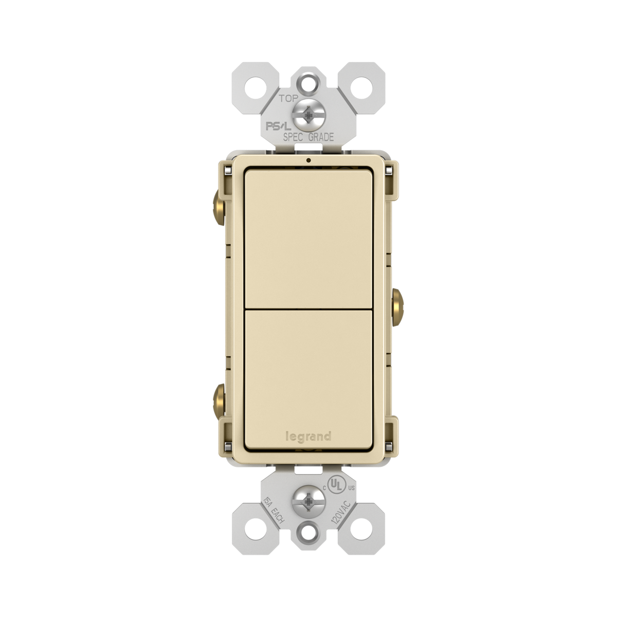 radiant Two Single-Pole Switches