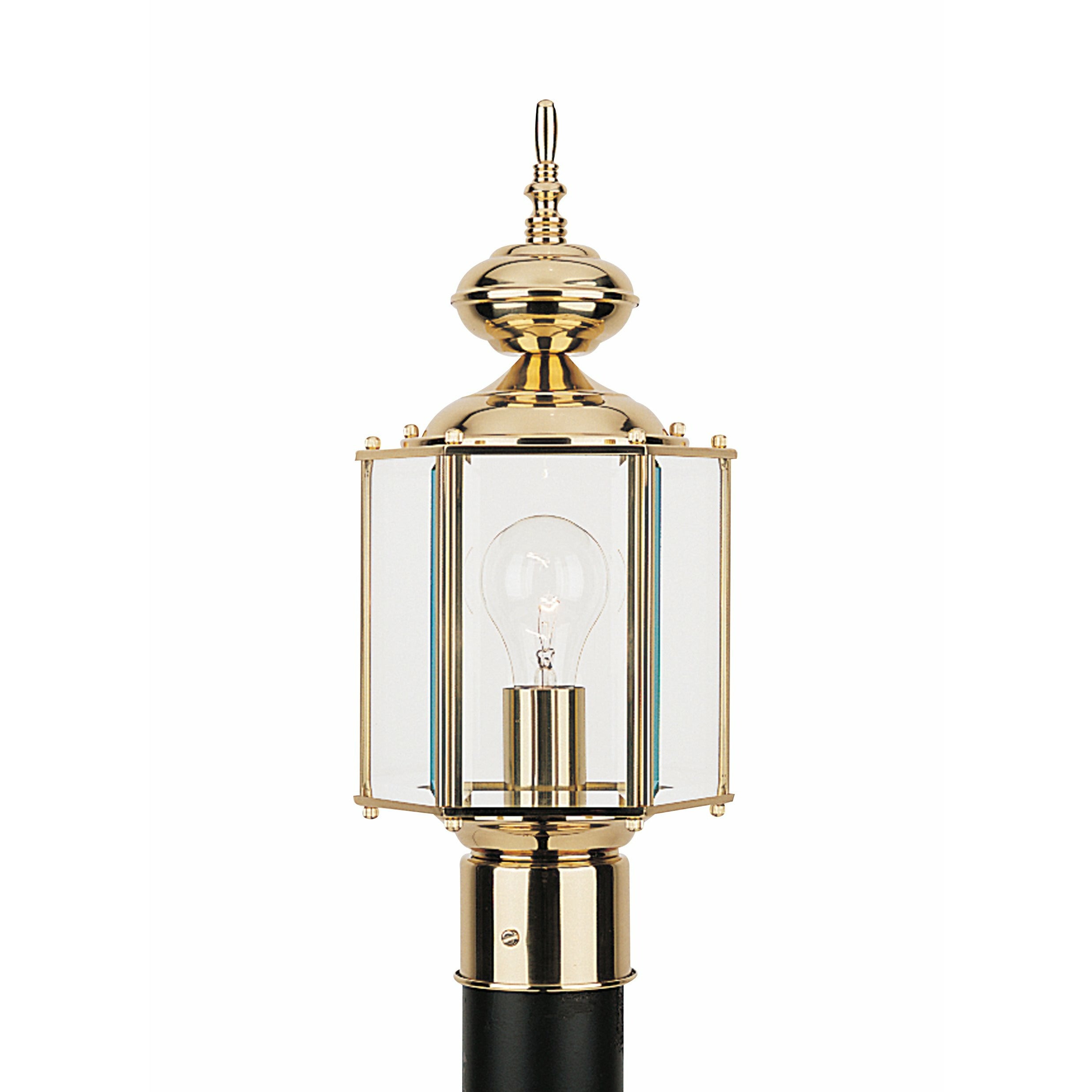 Classico Post Light Polished Brass