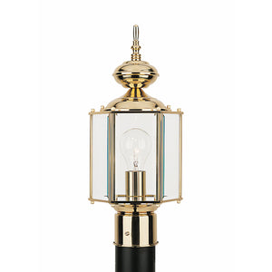 Classico Post Light Polished Brass