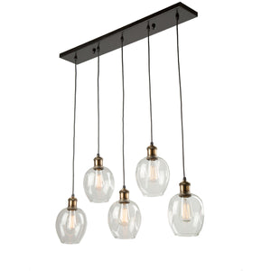 Clearwater Linear Suspension Vintage brass