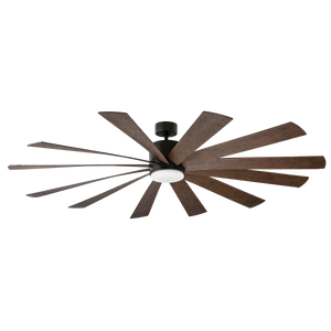 Windflower Indoor/Outdoor 12-Blade 80" Smart Ceiling Fan with LED Light Kit