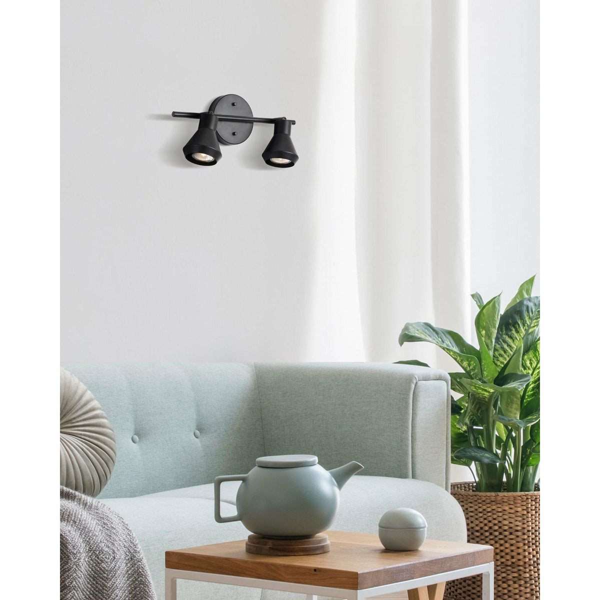 CANARM IPL375A01RA Somerset Full Track Light – Rubbed Antique Bronze Finish With Warm Tea Stained Glass, Uses 100W Type A Bulb