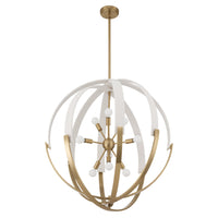 Abbey 31" 9-Light Chandelier