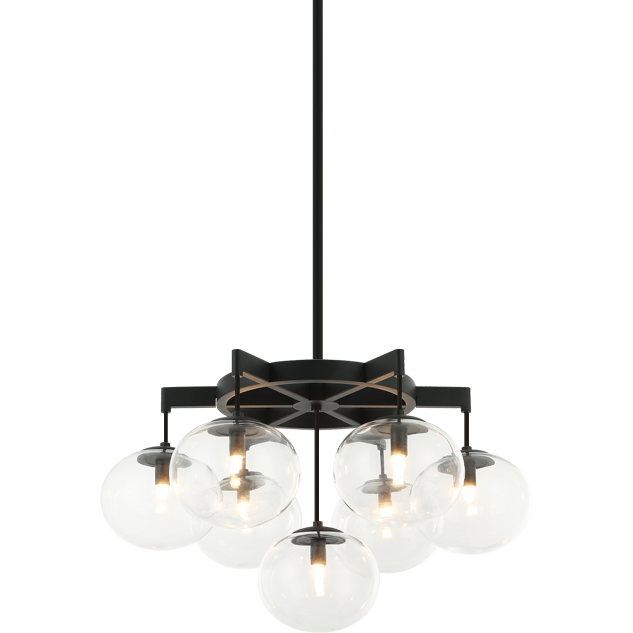 Bulbus 24" 7-Light Chandelier