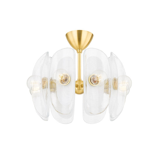 Hilo 8-Light Semi Flush