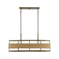 Arcadia 4-Light Linear Chandelier
