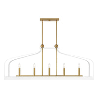 Sheffield 5-Light Linear Chandelier