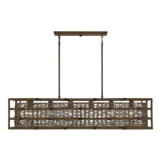 Treviso 6-Light Linear Chandelier
