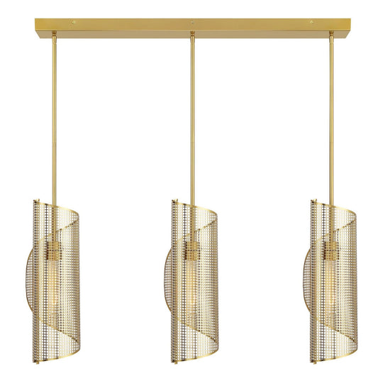 Hillbourne 3-Light Linear Chandelier