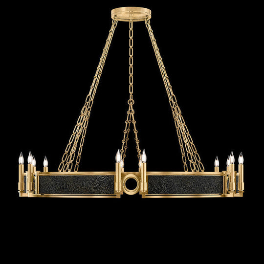 Mirage 49.75"W Round Chandelier