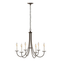Simple Sweep 6-Arm Chandelier