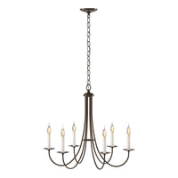 Simple Sweep 6-Arm Chandelier