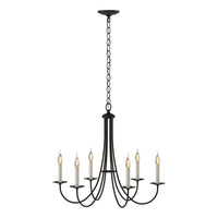 Simple Sweep 6-Arm Chandelier