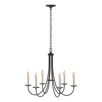 Simple Sweep 6-Arm Chandelier