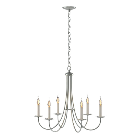 Simple Sweep 6-Arm Chandelier