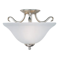 Basix 2-Light Semi Flush Mount