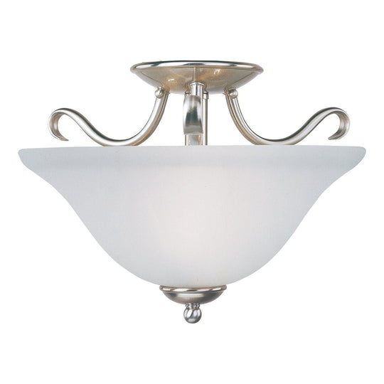 Basix 2-Light Semi Flush Mount