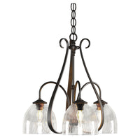 Sweeping Taper 3-Arm Chandelier