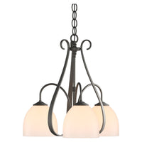 Sweeping Taper 3-Arm Chandelier