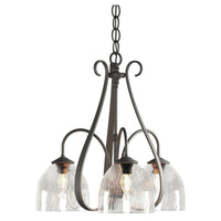 Sweeping Taper 3-Arm Chandelier