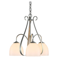 Sweeping Taper 3-Arm Chandelier