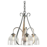 Sweeping Taper 3-Arm Chandelier