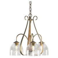 Sweeping Taper 3-Arm Chandelier