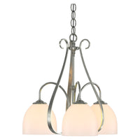 Sweeping Taper 3-Arm Chandelier