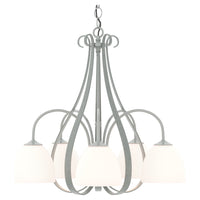 Sweeping Taper 5-Arm Chandelier