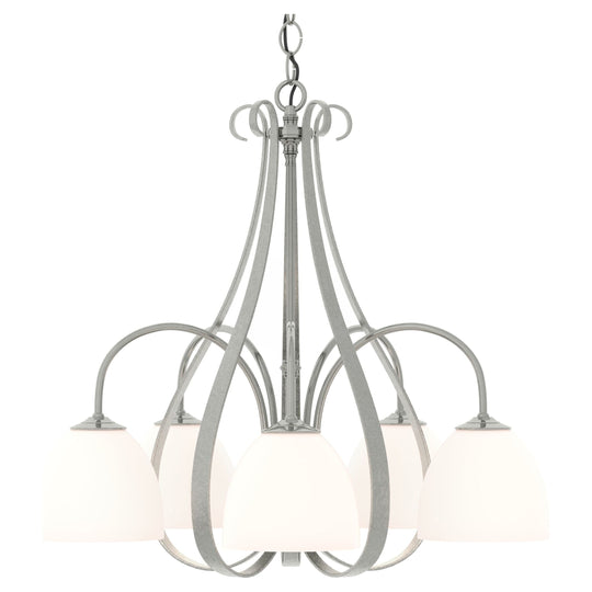Sweeping Taper 5-Arm Chandelier
