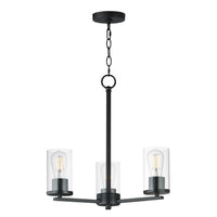 Lateral 3-Light Chandelier