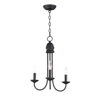 Logan 3-Light Candle Chandelier