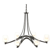 Oval Ribbon 6-Arm Chandelier