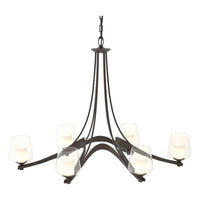 Oval Ribbon 6-Arm Chandelier