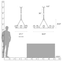 Gatsby 8-Light Chandelier