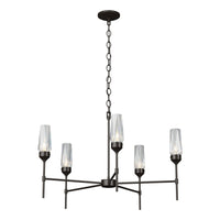 Luma 5-Arm Chandelier
