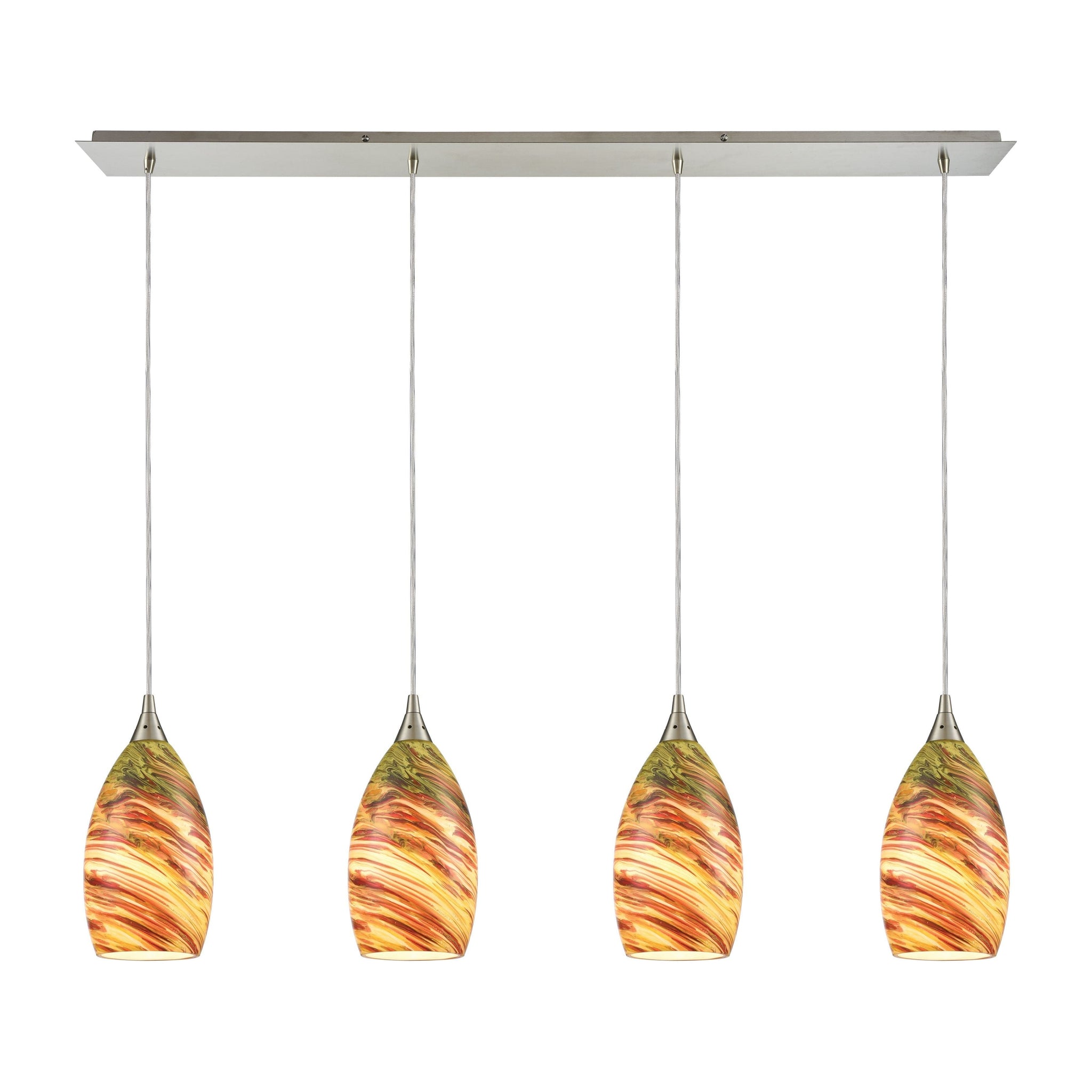 Collanino 46" Wide 4-Light Pendant