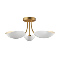 Maris 3-Light Semi Flush