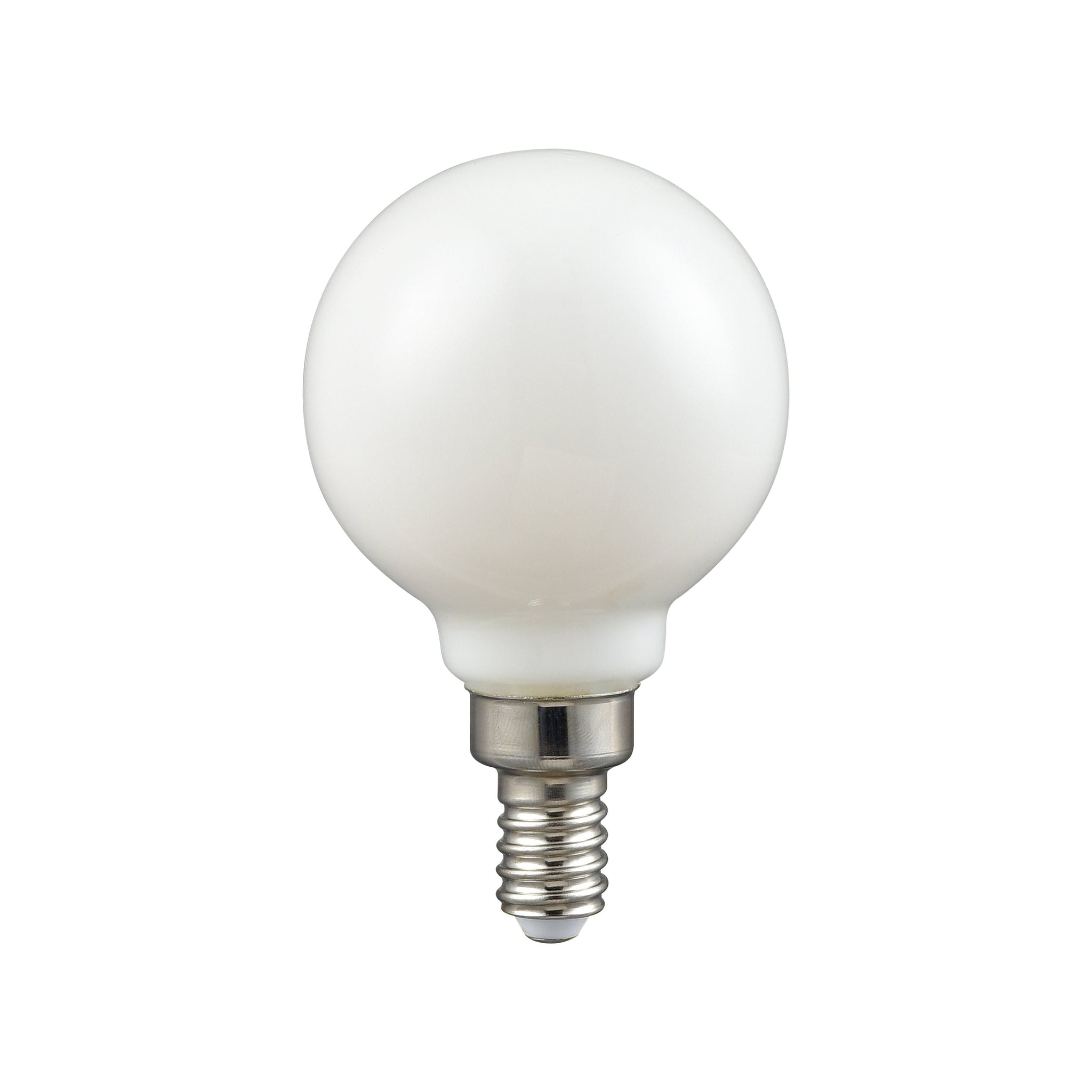 LED Candelabra Bulb - Shape G16.5 Base E12 2700K - Frosted