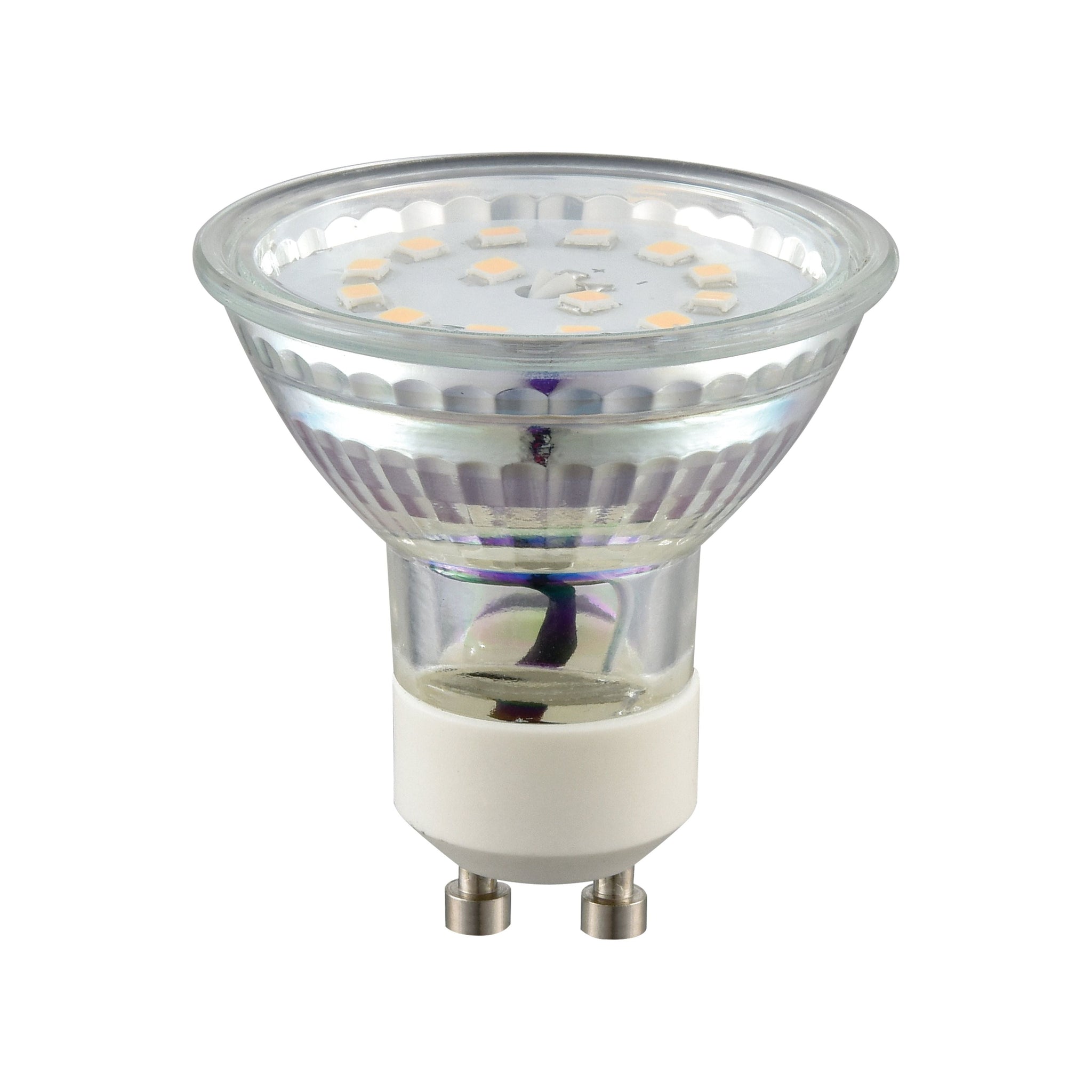 LED Bi-Pin Bulb - Base GU10 3000K - Clear