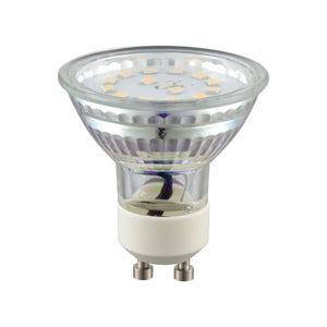 LED Bi-Pin Bulb - Base GU10 3000K - Clear