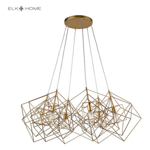 Connexions 48" Wide 6-Light Chandelier