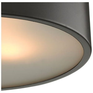 Simpson 10" Wide 2-Light Flush Mount