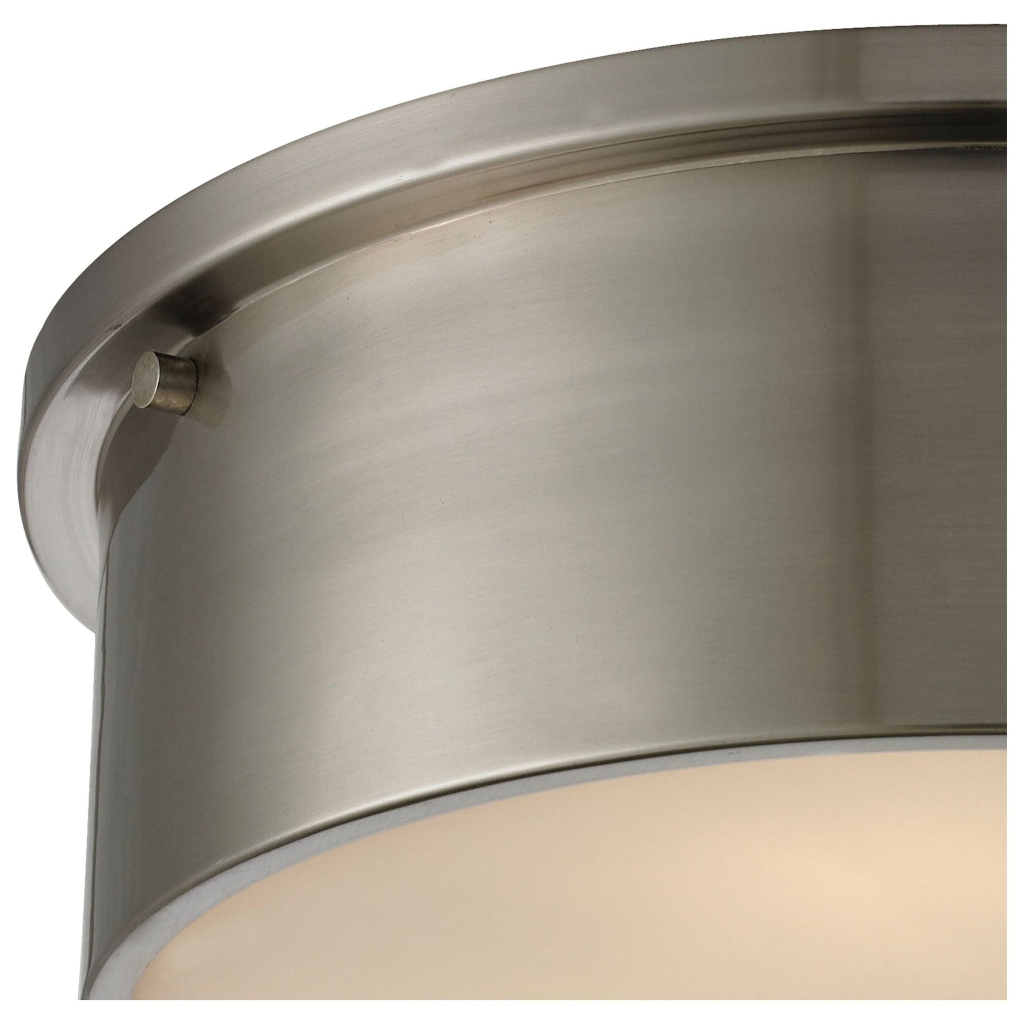 Simpson 14" Wide 3-Light Flush Mount