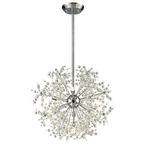 Snowburst 20" Wide 7-Light Chandelier