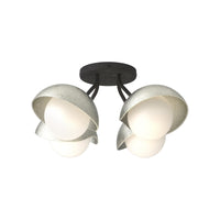 Brooklyn 4-Light Single Shade Semi-Flush