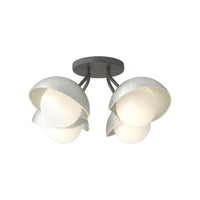 Brooklyn 4-Light Single Shade Semi-Flush