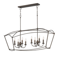 Plumette 8-Light Linear Pendant