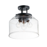Acadia 3-Light Semi-Flush Mount