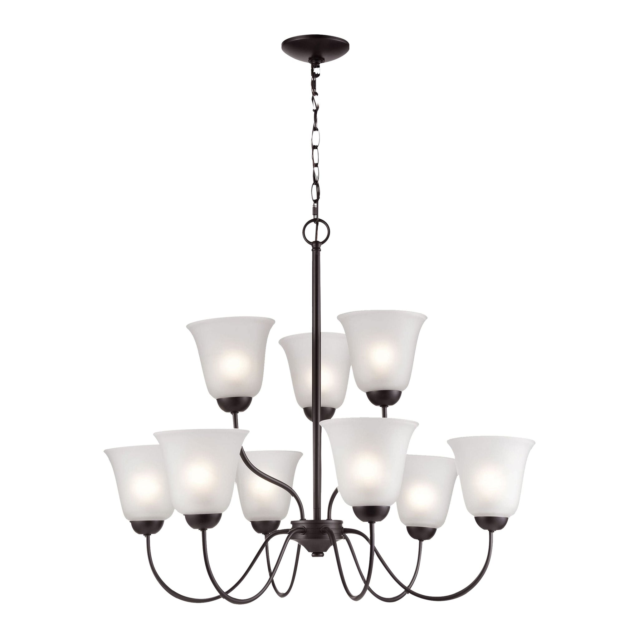 Conway 26" Wide 9-Light Chandelier